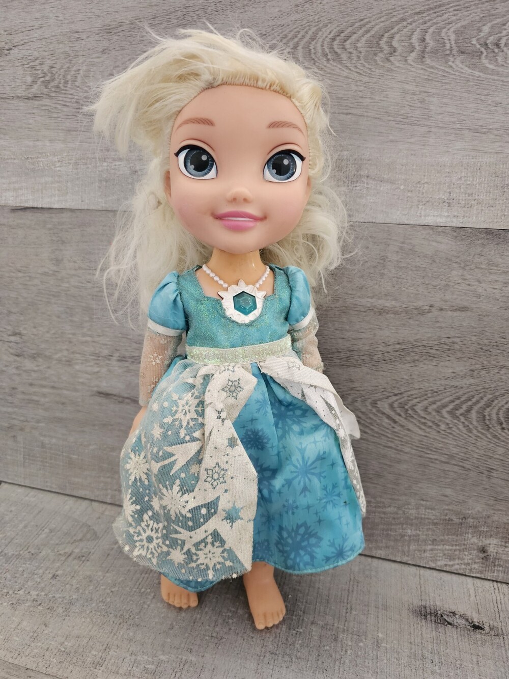 Elsa 13” Disney Frozen Sings Talks Dress Lights Up Poseable OOAK Project Doll